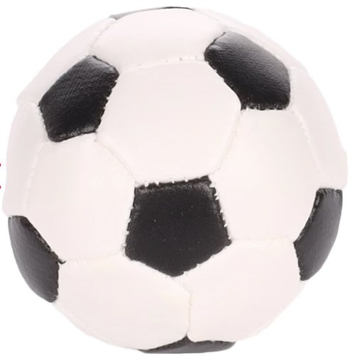 Flamingo voetbal zacht 6 cm