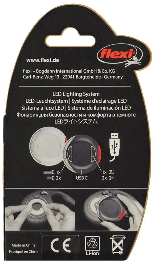 Flexi led licht 7 cm