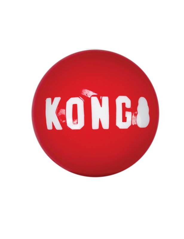 Kong signature balls diameter 8,5 cm 3stuks