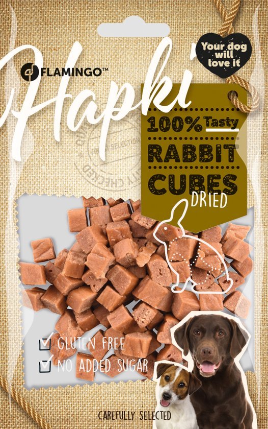 Hapki Rabbit cubes 85 gr