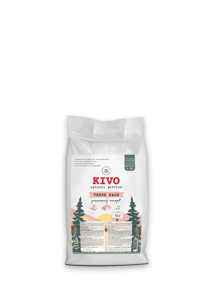 Kivo kat verse zalm graanvrij 5 kg